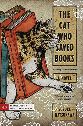 English edition cover of The Cat Who Saved Books